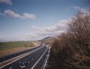 m6 motorway from station lane bridge