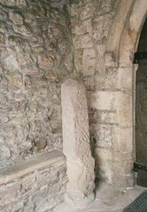 carved stone heversham church porch